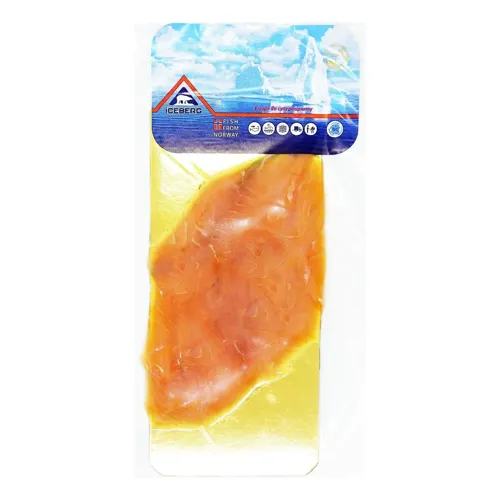 Лосось Iceberg Silver Collection слабосолений нарізка в/у 90г