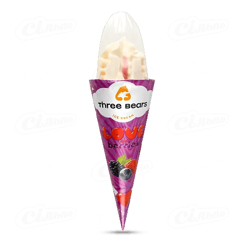 Морозиво «Три ведмеді» Love&Berries, 150г