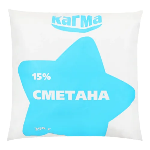 Сметана 15% Кагма м/у 350г