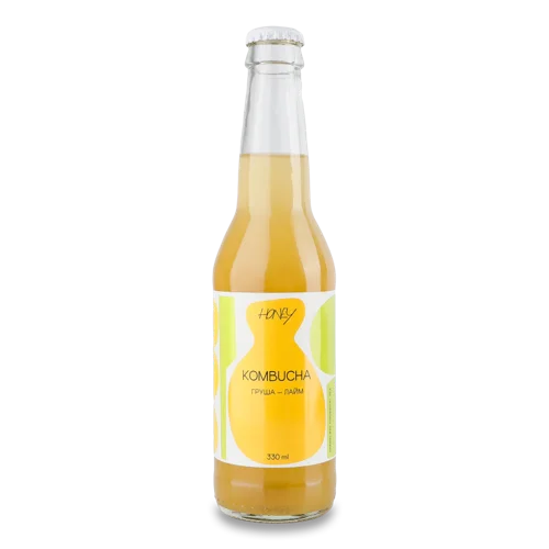 Комбуча Груша-Лайм В/ґ, С/б 0.33л