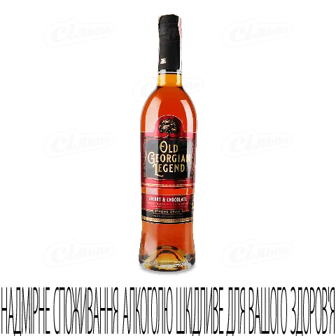 Напій коньячний Old Georgian Legend Вишня-шоколад 36% 0,5л