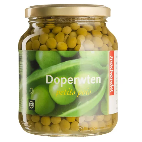 Горошок зелений Machandel органічний 350г