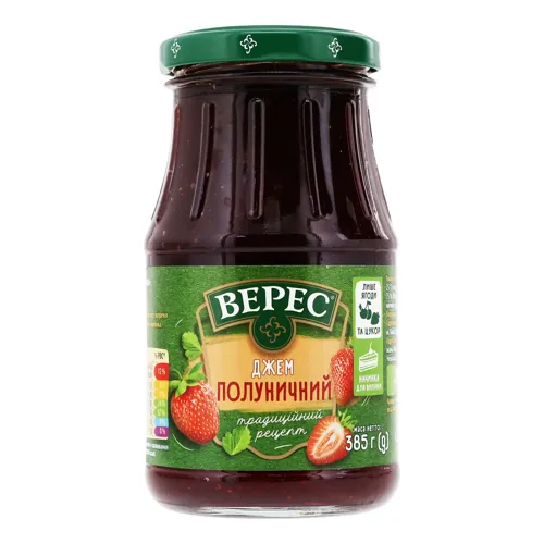 Джем полуничний «Верес» 385г