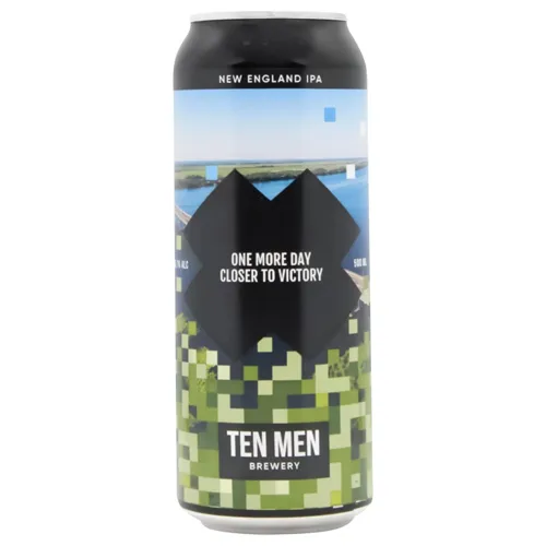 Пиво Ten Men One More Day Closer to Victory світле нефільтроване 5,1% 0,5л