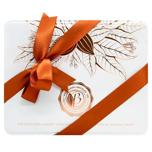 Цукерки Bolci Bronze&White асорті шоколадні праліне 250г