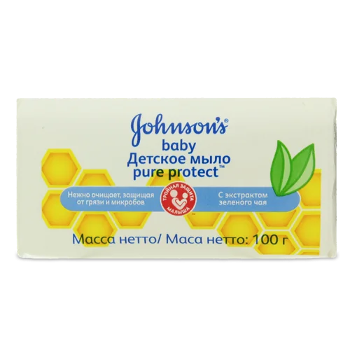 Дитяче Мило Pure Protect Johnson's Baby, 100 г, в/ґ
