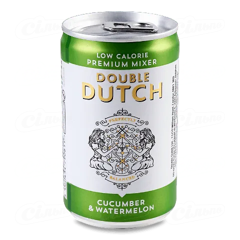 Напій Double Dutch Огірок та Кавун безалкогольний газований, 0,15л