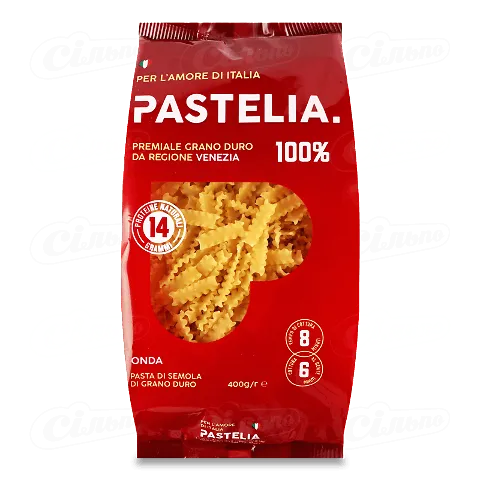 Макаронні вироби Pastelia Локшина хвиляста коротка 400г