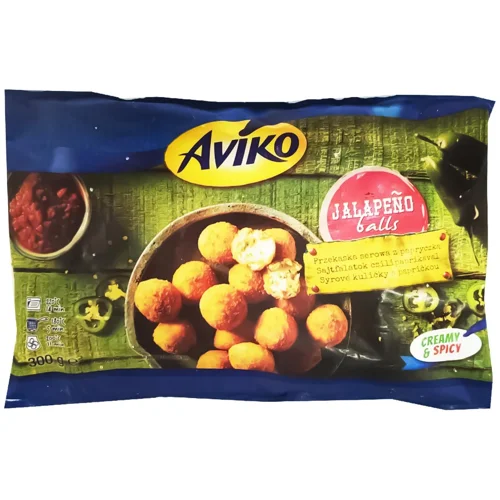 Закуска сирна Aviko з перцем халапеньо 300г