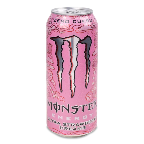 Енергетичний Напій Monster Energy Strawberry, з/б 0.5л