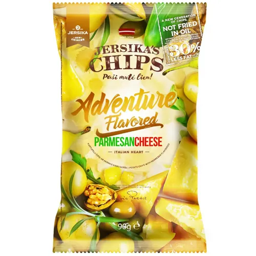 Чіпси Jersika смак пармезану 90г