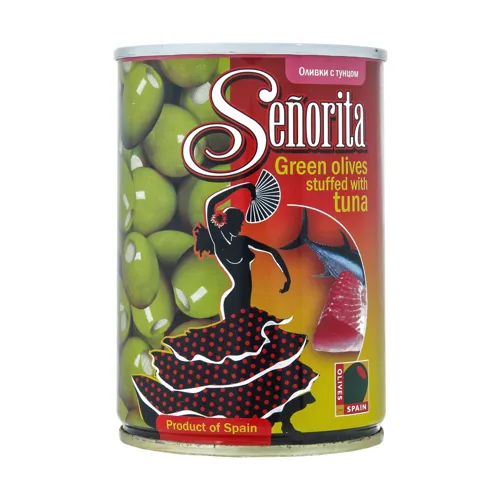 Оливки з тунцем Senorita з/б 280г