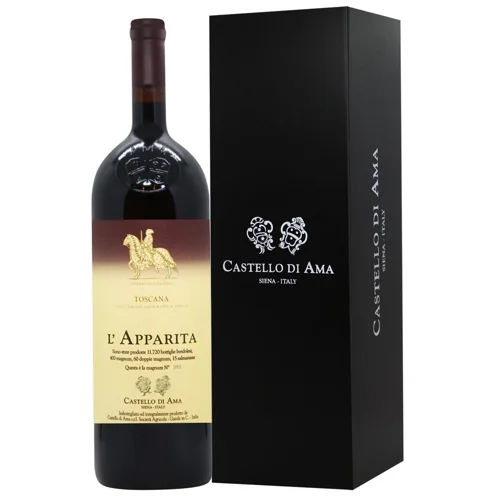 Вино Castello di Ama L'Apparita червоне сухе 14,5% 1,5л