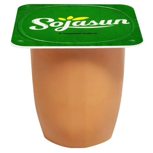 Йогурт Sojasun соєвий зі смаком лісового горіха та мигдалю 100г