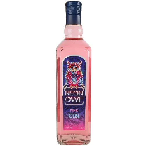 Джин Neon Owl Pink 37,5% 0,7л