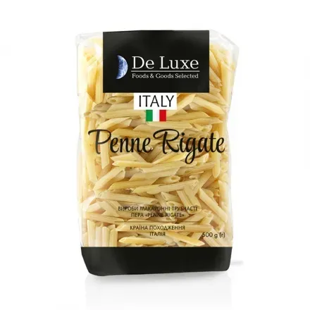 Макарони De Luxe Foods&Goods Selected Пера м/уп 0,5кг