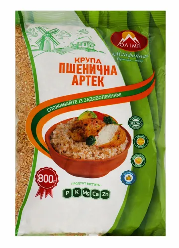 Крупа пшенична Артек Олімп м/у 0.8кг