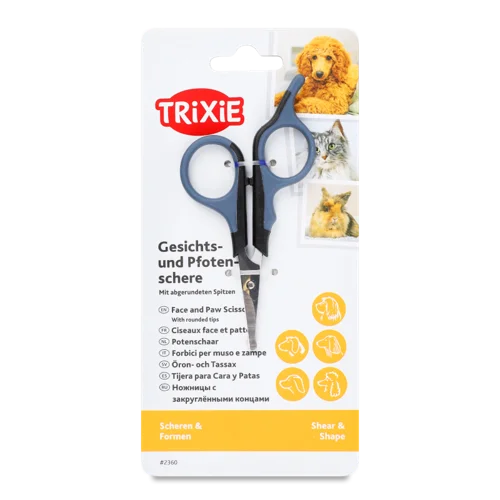 Ножиці для Морди та Лап Вищого ґатунку 8см №2360 Trixie, 1шт