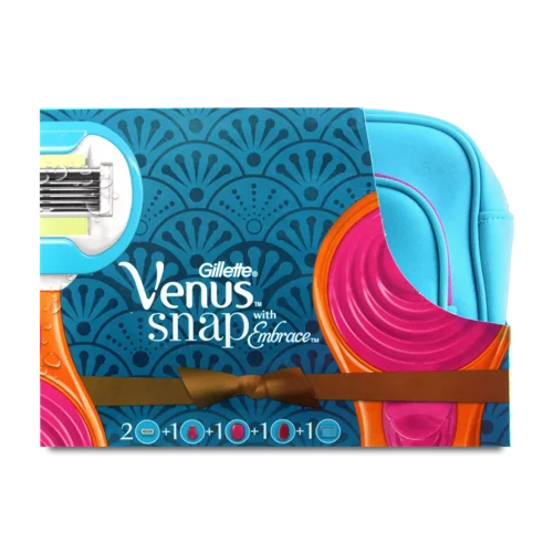 Бритва Venus SnapEmbr, з смужкою, косметичний гребінь, в/с, 1 шт.