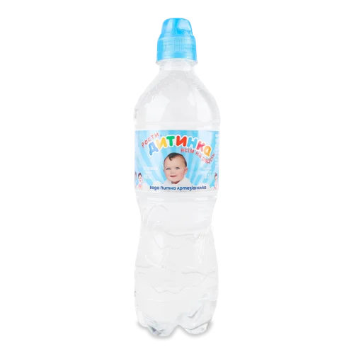 Вода Питна Артезіанська Негазована, в/ґ, п/пл 0.5л