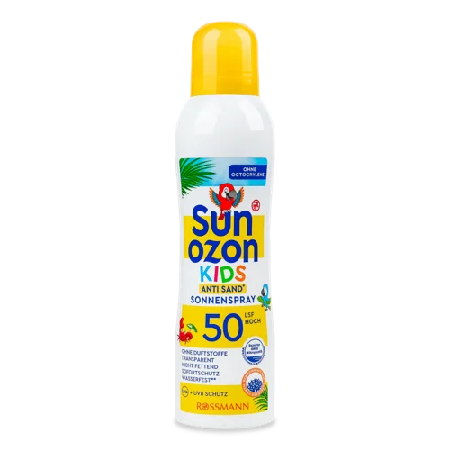 Сонцезахисний Спрей SPF 50 Kids Sunozon, Anti Sand, 200 мл
