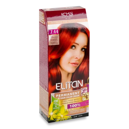 Крем-фарба Elitan intensive 7.44 Ірл мідний шатен