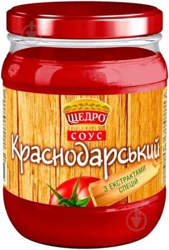 Соус "Краснодарський" скляна банка 480г