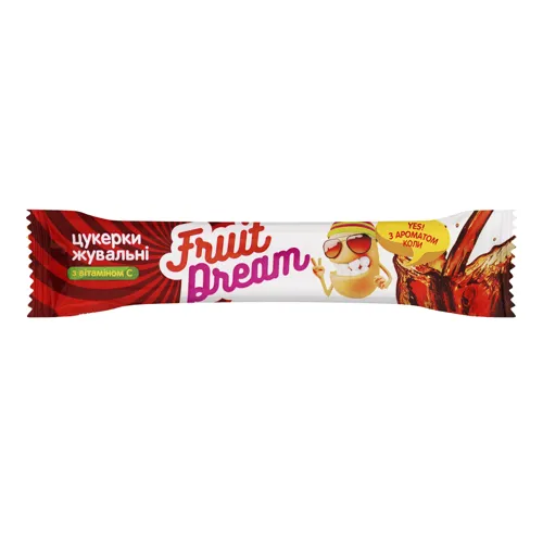 Цукерка жувальна з ароматом Коли+вітамін С Fruit Dream м/у 15г