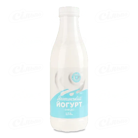 Біфідойогурт Яготинський питний 1,5%, 750г
