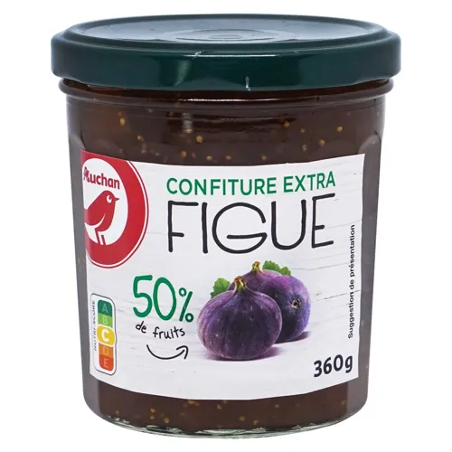 Конфітюр Ашан з інжиру 360г