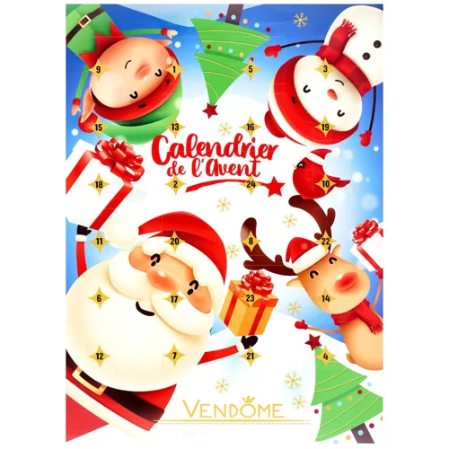 Цукерки Vendome Адвент календар 75г