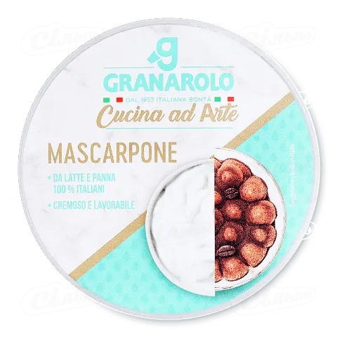 Сир Granarolo «Маскарпоне» 80% з коров'ячого молока, 250г