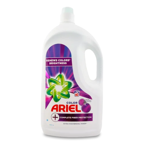 Миючий Засіб Синтетичний Рідкий Complete Fiber Protection Color Ariel, 3.3л