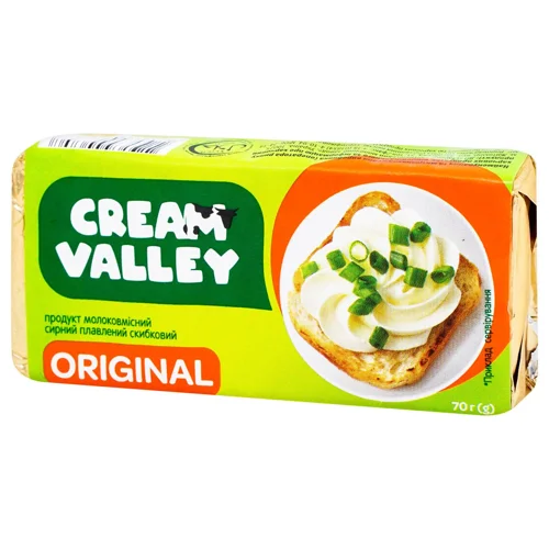Продукт сирний Cream Valley Original плавлений 70г