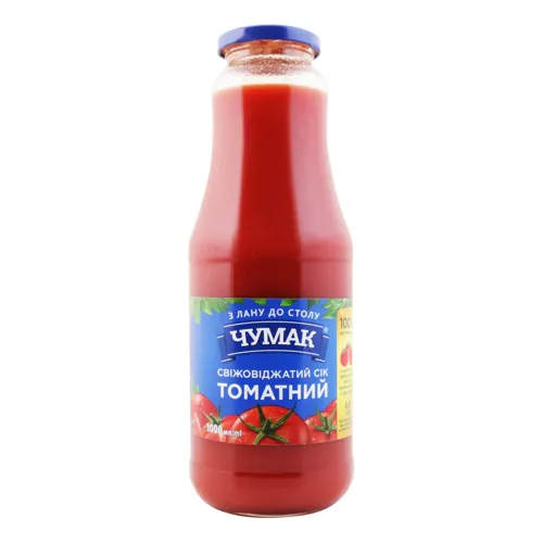 Сік томатний «Чумак» у пластиковій упаковці 1л