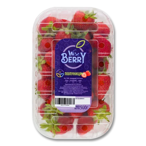 Полуниця Wise Berry, Вищого Ґатунку, п/у 500г