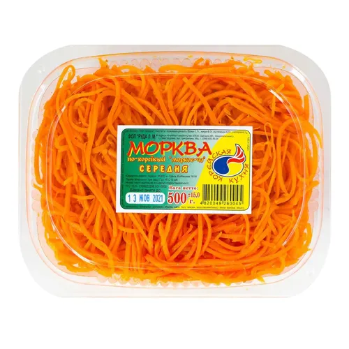 Морква по-корейськи Агро-Еко середня 500г