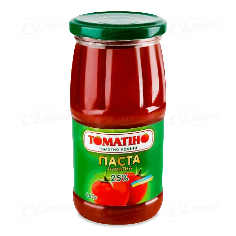 Паста томатна Томатіно 25%, 460г