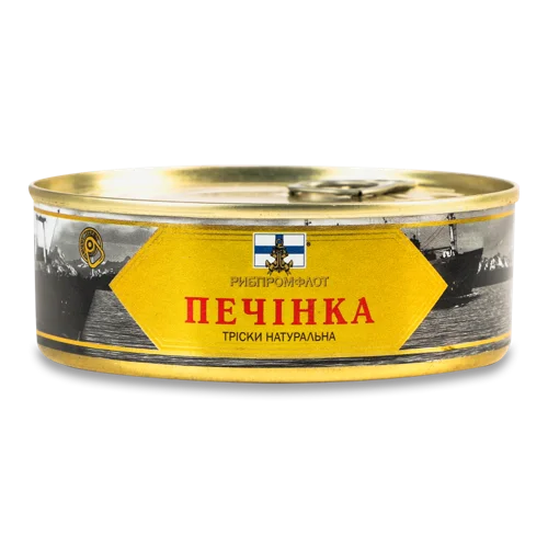 Печінка Тріски Н/О Рибпромфлот, з/б 235г