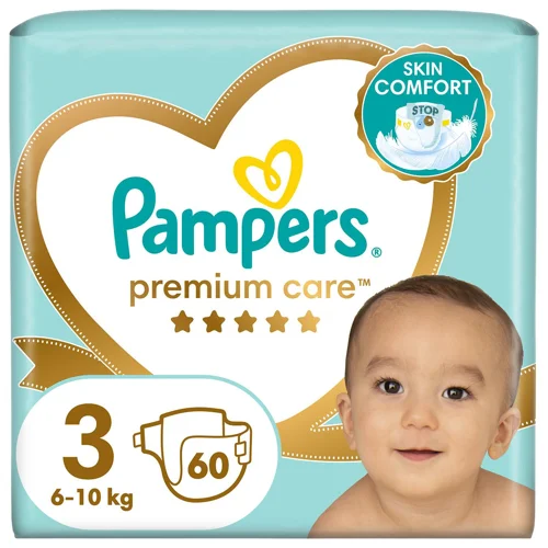 Підгузки Pampers Premium Care Midi 3 6-10кг 60шт