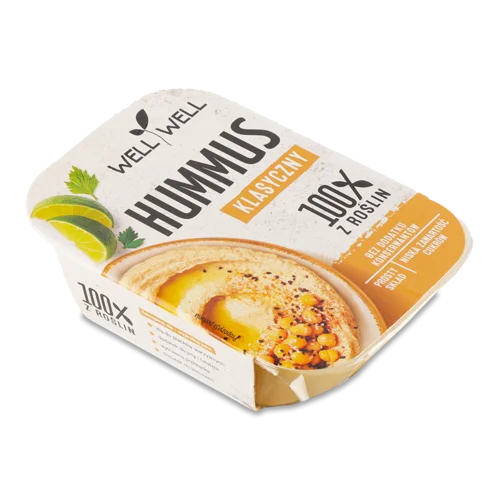 Хумус Well Well Класичний, На Основі Рослинних Білків, 200г