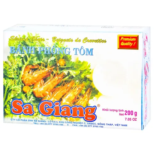 Чіпси Sa Giang зі смаком креветок 200г