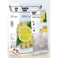 Чай трав'яний hello tea Імбир-Лимон 20пак
