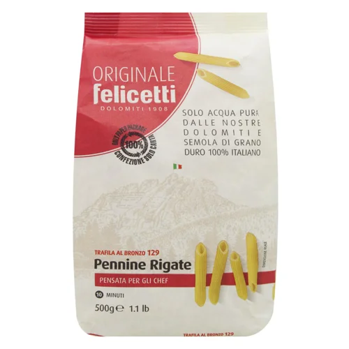 Макаронні вироби Felicetti Пенніне Рігате 500г