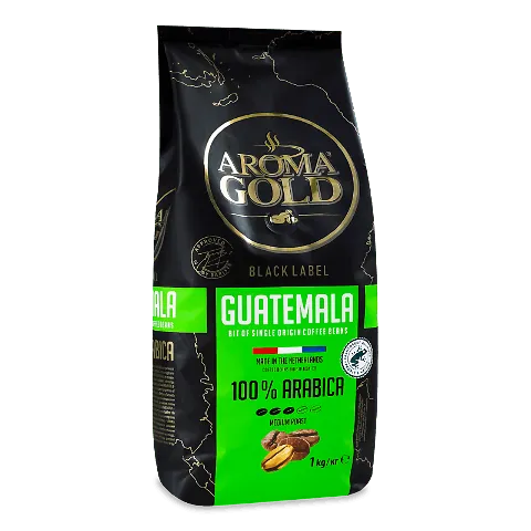 Кава зерно Aroma Gold Black Label Guatemala, 1кг