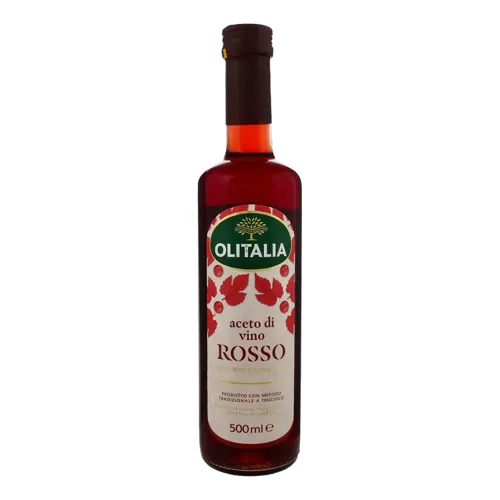 Оцет винний червоний Olitalia 500мл