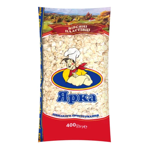 Пластівці вівсяні Ярка м/у 400г