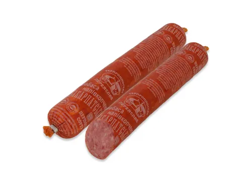 Ковбаса Укрпромпостач Закарпатська натуральна оболонка 1г газ, кг