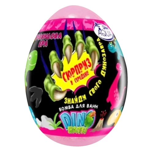 Бомбочка для ванн Dino Bath Трояндова ера 145г