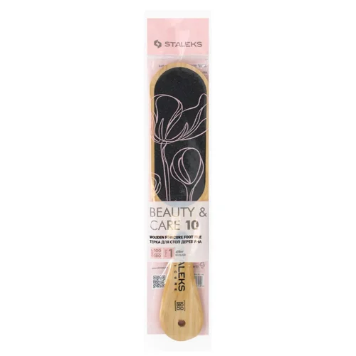 Тертка для ороговілої шкіри Staleks Beauty&Care ABC10/1 100/180